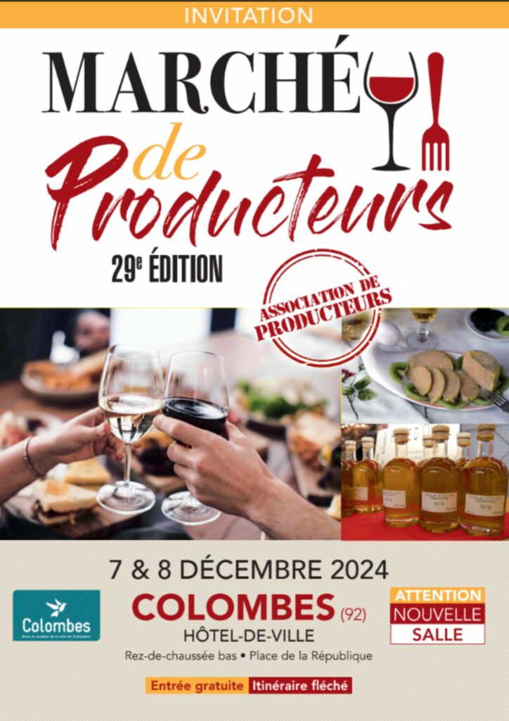 29ème salon de producteurs à Colombes